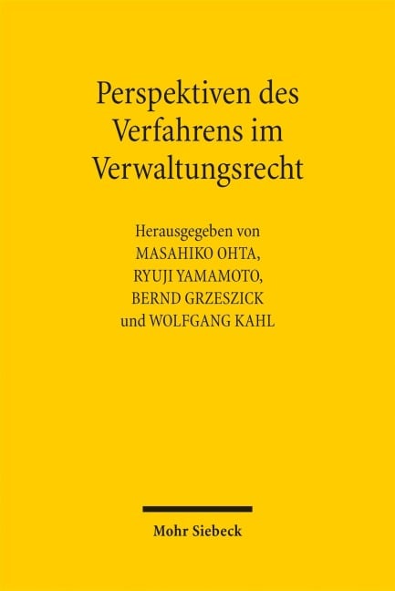 Perspektiven des Verfahrens im Verwaltungsrecht - 