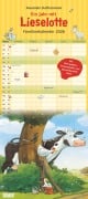 Die Kuh Lieselotte Familienkalender 2026 - Von Alexander Steffenmeier - Familienplaner mit 5 Spalten - Format 22 x 49,5 cm - 