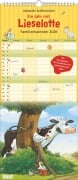 Die Kuh Lieselotte Familienkalender 2026 - Von Alexander Steffenmeier - Familienplaner mit 5 Spalten - Format 22 x 49,5 cm - 