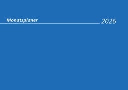 Cover-Bild zum Titel 'Monatsterminkalender 2026 29,7x21 1M/1S - Drahtkammbindung mit Aufhänger - 989-0015' von ''
