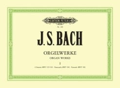 Cover-Bild zum Titel 'Orgelwerke in 9 Bänden - Band 1' von 'Johann Sebastian Bach'