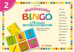 Cover-Bild zum Titel 'Multilinguales BINGO in 13 Sprachen (Nr.2)' von 'Aylin Keller'