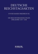 Cover-Bild zum Titel 'Die Reichsversammlungen der Jahre 1455 bis 1458' von ''