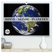 Cover-Bild zum Titel 'Sonne, Monde und Planeten (hochwertiger Premium Wandkalender 2026 DIN A2 quer), Kunstdruck in Hochglanz' von 'Elisabeth Stanzer'