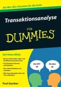 Cover-Bild zum Titel 'Transaktionsanalyse für Dummies' von 'Paul Gamber'