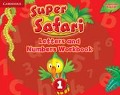 Super Safari American English Level 1 Letters and Numbers Workbook - 