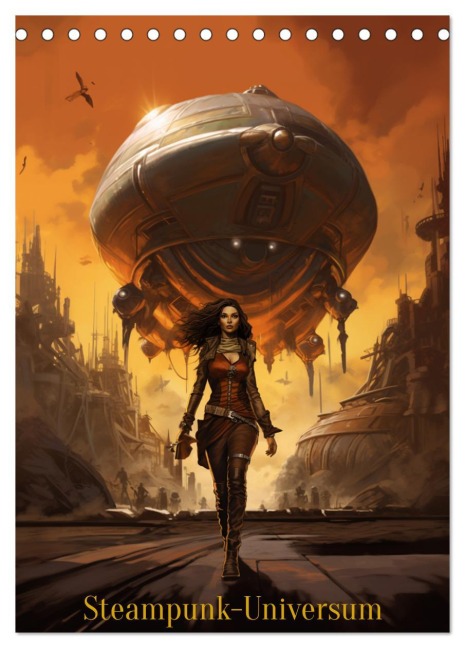 Steampunk-Universum (Tischkalender 2026 DIN A5 hoch), CALVENDO Monatskalender - Christian Cramer
