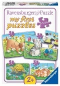 Niedliche Haustiere. My first Puzzle. 4 Motive - 