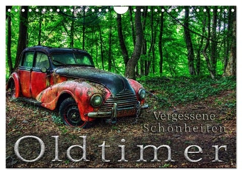 Oldtimer - Vergessene Schönheiten (Wandkalender 2024 DIN A4 quer), CALVENDO Monatskalender - Heribert Adams
