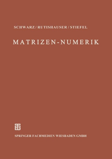 Numerik symmetrischer Matrizen - H. R. Schwarz