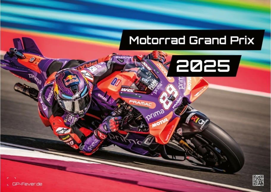 Motorrad Grand Prix 2025 - Kalender | MotoGP DIN A3 - 