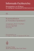 Cover-Bild zum Titel 'Kommunikation in Verteilten Systemen I' von ''