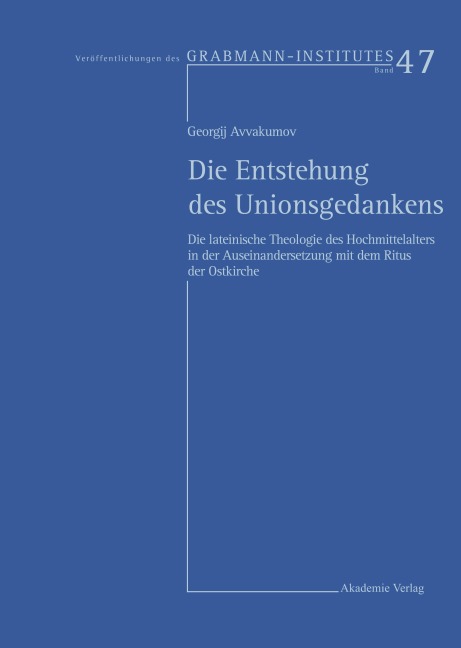 Die Entstehung des Unionsgedankens - Yury Georgij Avvakumov