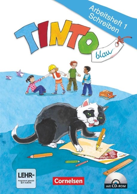 TINTO 1 und 2. Blaue Ausgabe 1. Schuljahr. Arbeitsheft 1 Schreiben mit CD-ROM - Linda Anders, Ursula Brinkmann, Doris Frickemeier, Irmgard Mai, Gabriele Müller