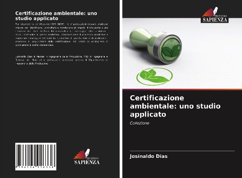 Certificazione ambientale: uno studio applicato - Josinaldo Dias