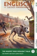 Cover-Bild zum Titel 'The Whippet Who Wouldn't Walk (+ Audio-Online) - Englisch lernen mit lustigen Kurzgeschichten (A1-A2)' von 'Emily Carroway'