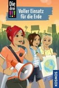 Cover-Bild zum Titel 'Die drei !!!, 70, Voller Einsatz für die Erde' von 'Kirsten Vogel'