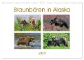 Braunbären in Alaska (Wandkalender 2024 DIN A3 quer), CALVENDO Monatskalender - Dieter Wilczek
