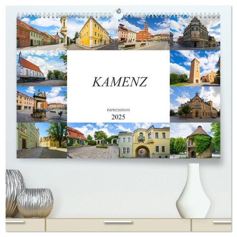 Kamenz Impressionen (hochwertiger Premium Wandkalender 2025 DIN A2 quer), Kunstdruck in Hochglanz - Dirk Meutzner