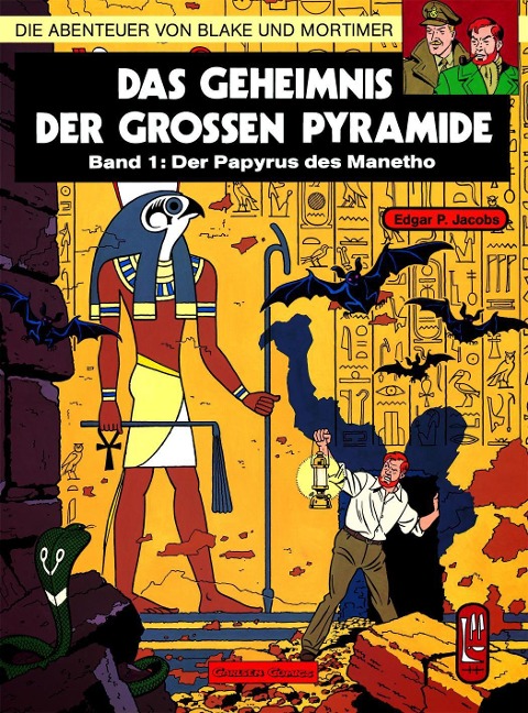 Die Abenteuer von Blake und Mortimer 01. Das Geheimnis der großen Pyramide 1. Der Papyrus des Manetho - Edgar-Pierre Jacobs