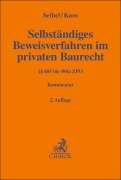 Cover-Bild zum Titel 'Selbständiges Beweisverfahren im privaten Baurecht' von ''