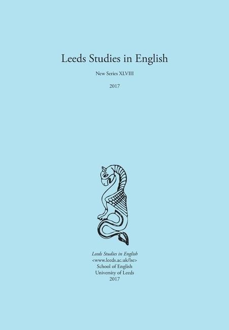 Leeds Studies in English 2017 - 