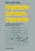Cover-Bild zum Titel 'Empirische Software-Ergonomie' von 'Franz J. Heeg'
