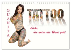 Cover-Bild zum Titel 'Tattoo-Liebe, die unter die Haut geht (Wandkalender 2026 DIN A4 quer), CALVENDO Monatskalender' von 'Jürgen Bedaam'