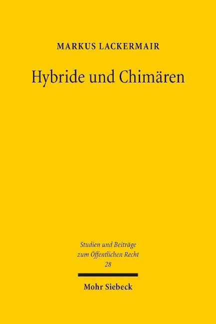 Hybride und Chimären - Markus Lackermair