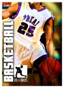 Cover-Bild zum Titel 'Basketball im Fokus (Wandkalender 2026 DIN A2 hoch), CALVENDO Monatskalender' von 'Renate Utz'