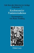 Cover-Bild zum Titel 'Konfessioneller Fundamentalismus' von ''