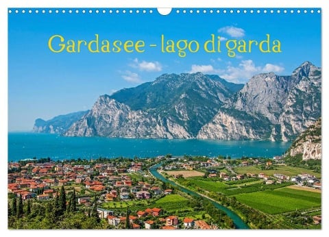 Gardasee - lago di Garda by Sascha Ferrari (Wandkalender 2024 DIN A3 quer), CALVENDO Monatskalender - Sascha Ferrari
