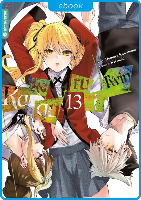 Kakegurui Twin 13 - Homura Kawamoto, Kei Saiki