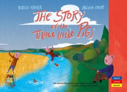 Cover-Bild zum Titel 'The Story of the three little Pigs - El cuento de los tres cerditos - Die Geschichte von den drei kleinen Schweinchen' von 'David Fermer'