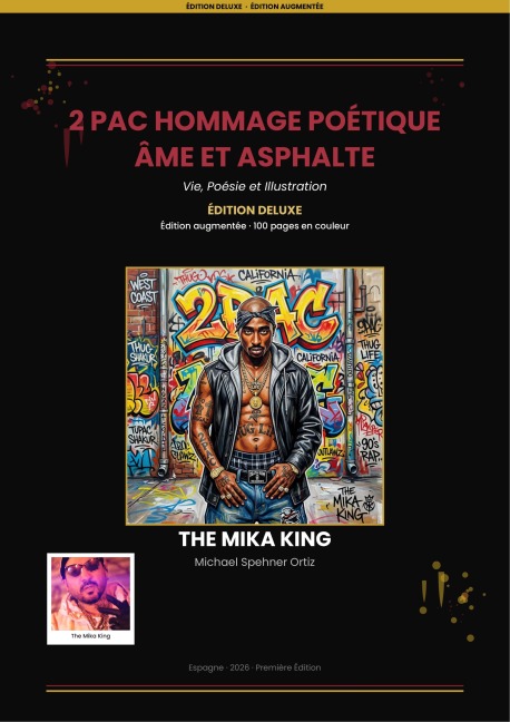 2 Pac Hommage Poétique : Âme et Asphalte The Mika King - Michael Spehner Ortiz