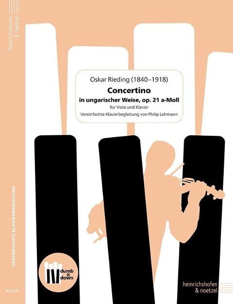 Concertino in ungarischer Weise op. 21, a-Moll - Oskar Rieding