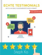 Cover-Bild zum Titel 'Echte Testimonials' von 'Steph Ko'