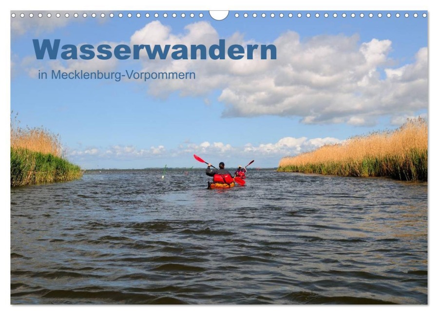 Wasserwandern in Mecklenburg-Vorpommern (Wandkalender 2026 DIN A3 quer), CALVENDO Monatskalender - Marek Witte
