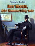 Cover-Bild zum Titel 'Der Mann, der Donnerstag war' von 'G. K. Chesterton'