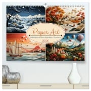 Cover-Bild zum Titel 'Paper Art (hochwertiger Premium Wandkalender 2026 DIN A2 quer), Kunstdruck in Hochglanz' von 'Cathrin Illgen'