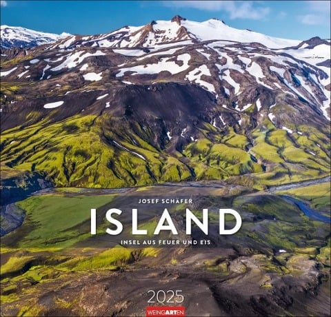 Island Kalender 2025 - Insel aus Feuer und Eis - 