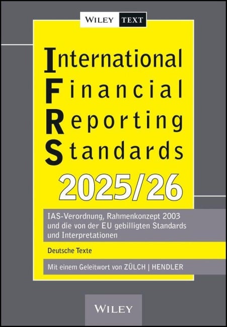 International Financial Reporting Standards (IFRS) 2025/2026 - Henning Zülch, Matthias Hendler