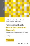Cover-Bild zum Titel 'Praxishandbuch Social Justice und Diversity' von 'Leah Carola Czollek, Corinne Kaszner, Max Czollek, Gudrun Perko'