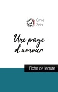 Cover-Bild zum Titel 'Une page d'amour de Émile Zola (fiche de lecture et analyse complète de l'oeuvre)' von 'Émile Zola'