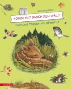 Cover-Bild zum Titel 'Kommt mit durch den Wald' von 'Susanne Riha'