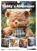Cover-Bild zum Titel 'Taddy¿s Abenteuer (Wandkalender 2026 DIN A4 hoch), CALVENDO Monatskalender' von 'Steffen Gierok-Latniak'