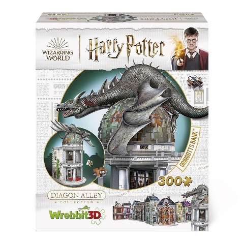 Gringotts Bank Harry Potter 3D Puzzle 300 Teile - 