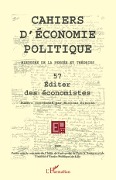 Cover-Bild zum Titel 'Editer des économistes' von 'Nicolas Rieucau'