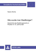 Cover-Bild zum Titel 'Wie wurde man Stadtbürger?' von 'Naoko Morita'