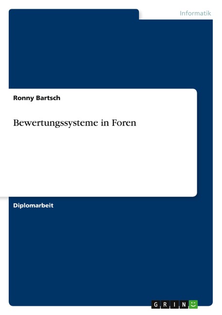 Bewertungssysteme in Foren - Ronny Bartsch